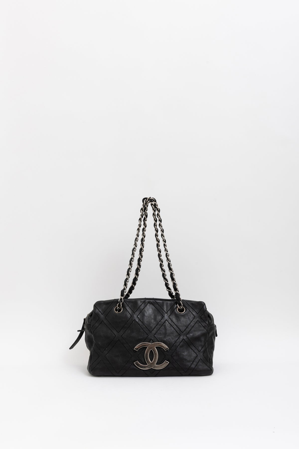 Diamond Stitch Tote Bag