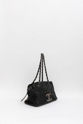 Diamond Stitch Tote Bag