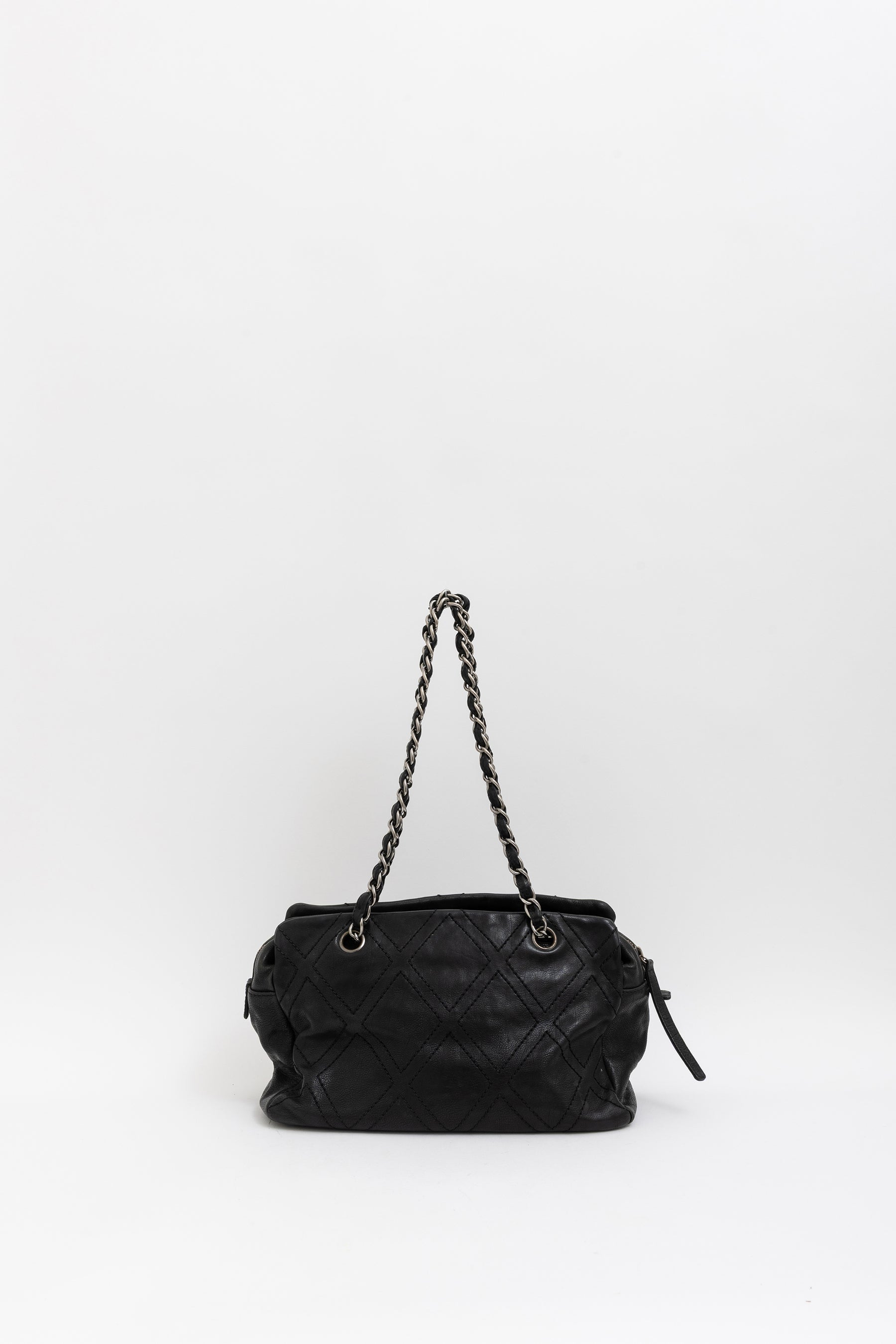 Diamond Stitch Tote Bag