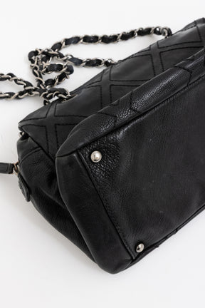 Diamond Stitch Tote Bag