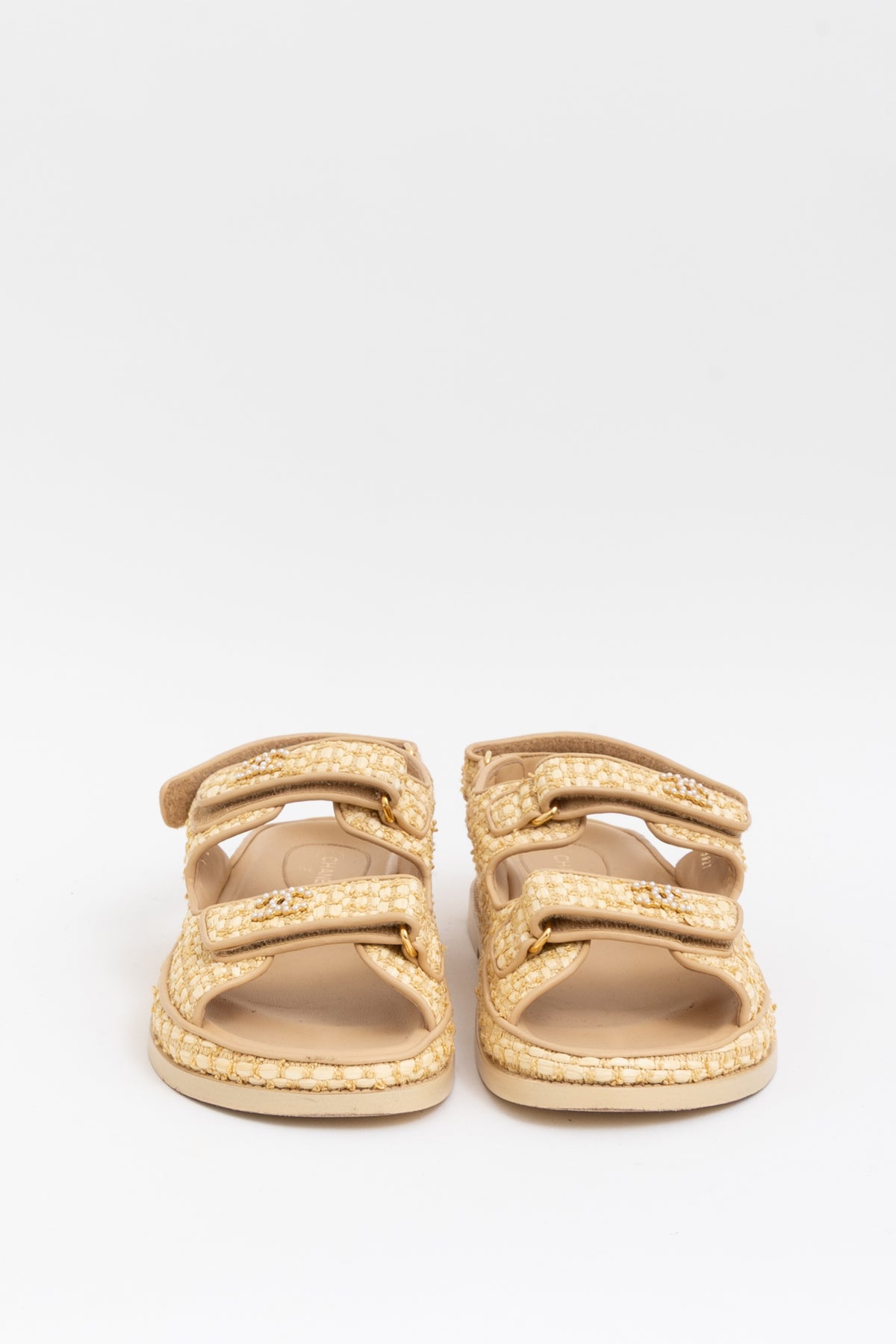 Raffia Dad Sandals