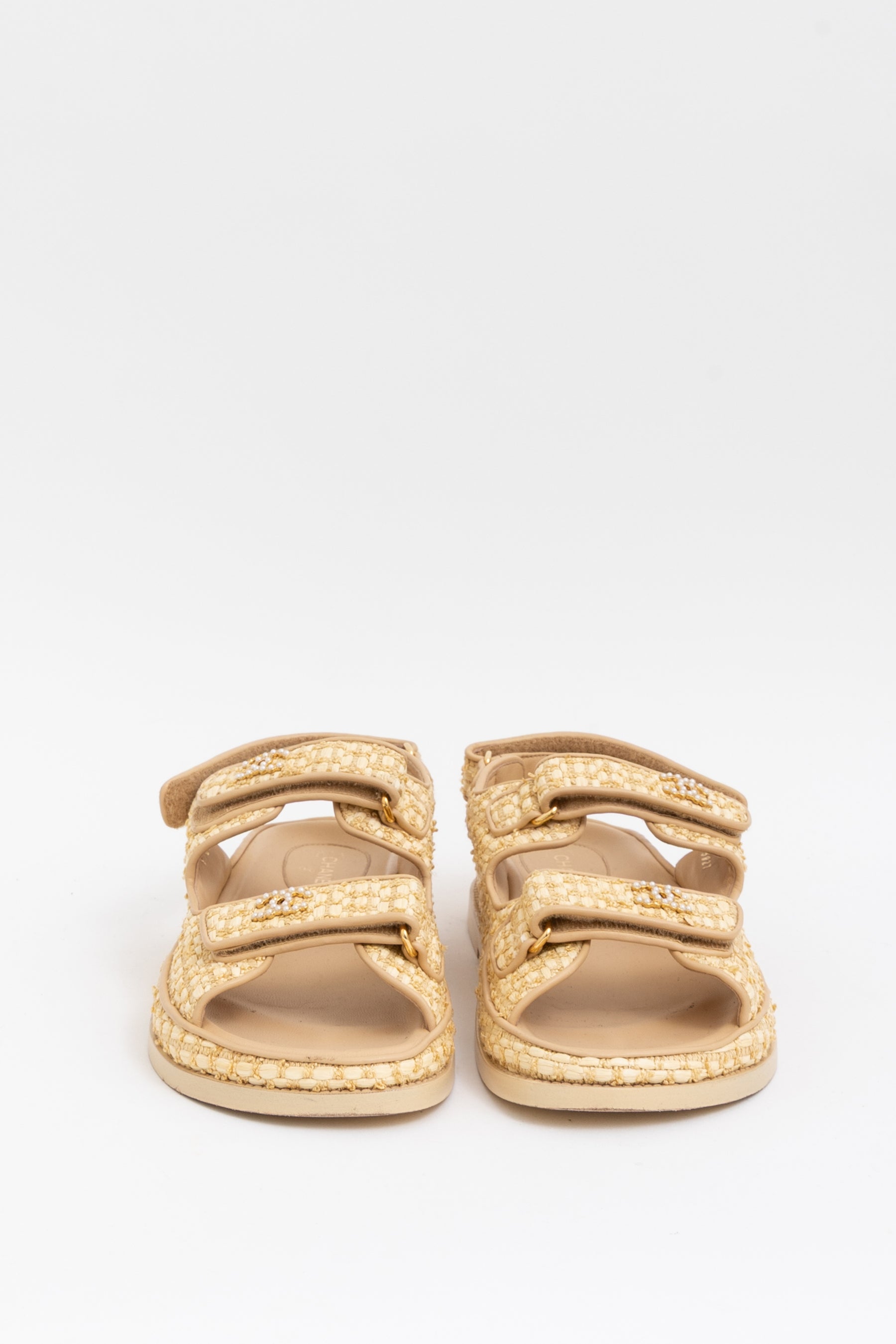 Raffia Dad Sandals