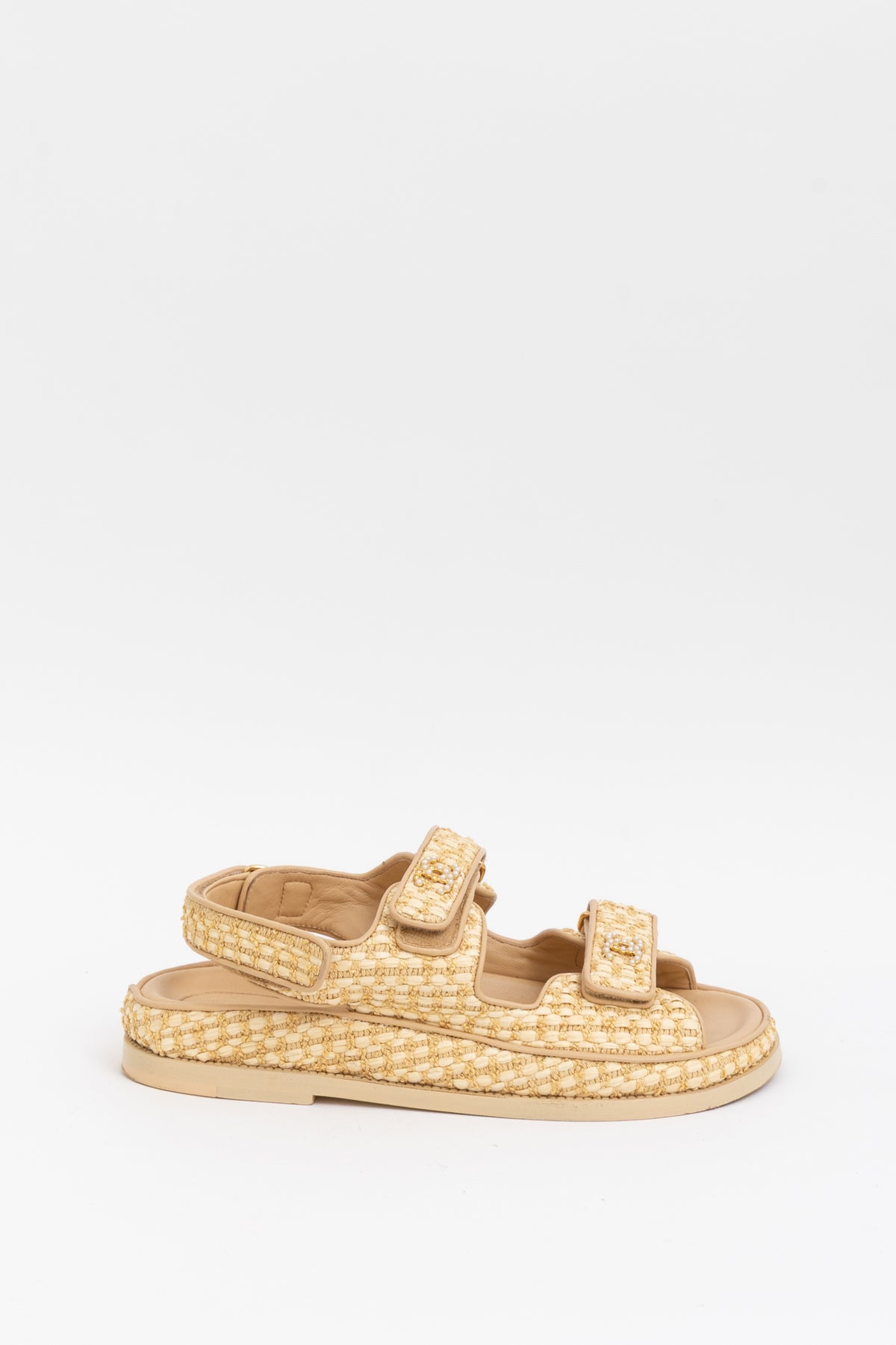 Raffia Dad Sandals