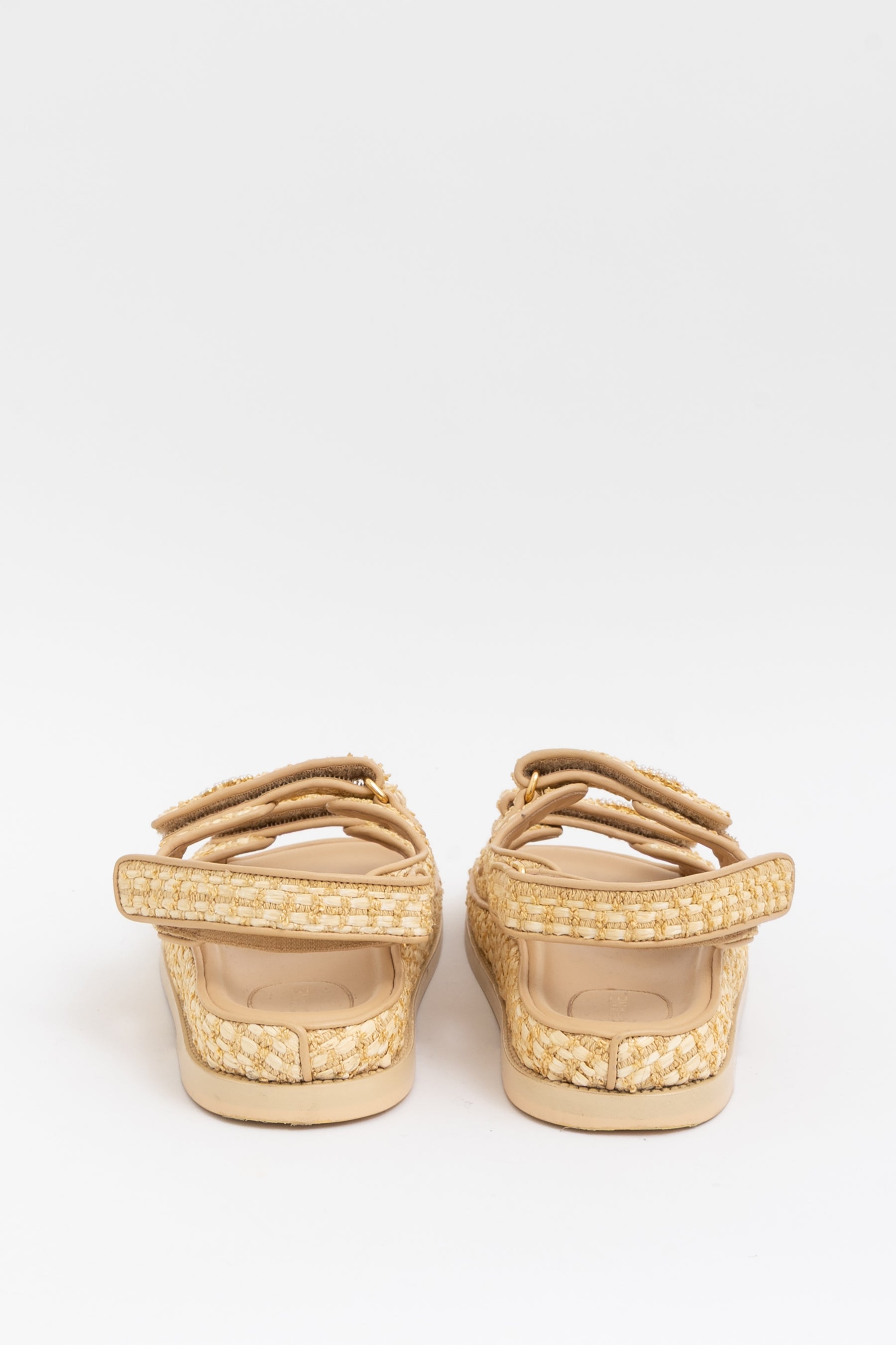 Raffia Dad Sandals