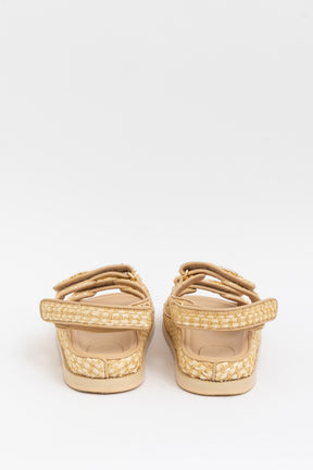 Raffia Dad Sandals