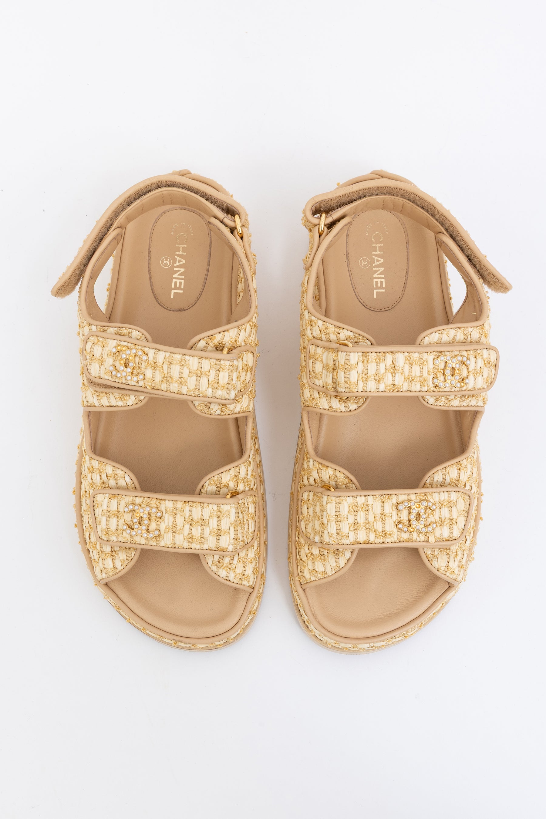 Raffia Dad Sandals