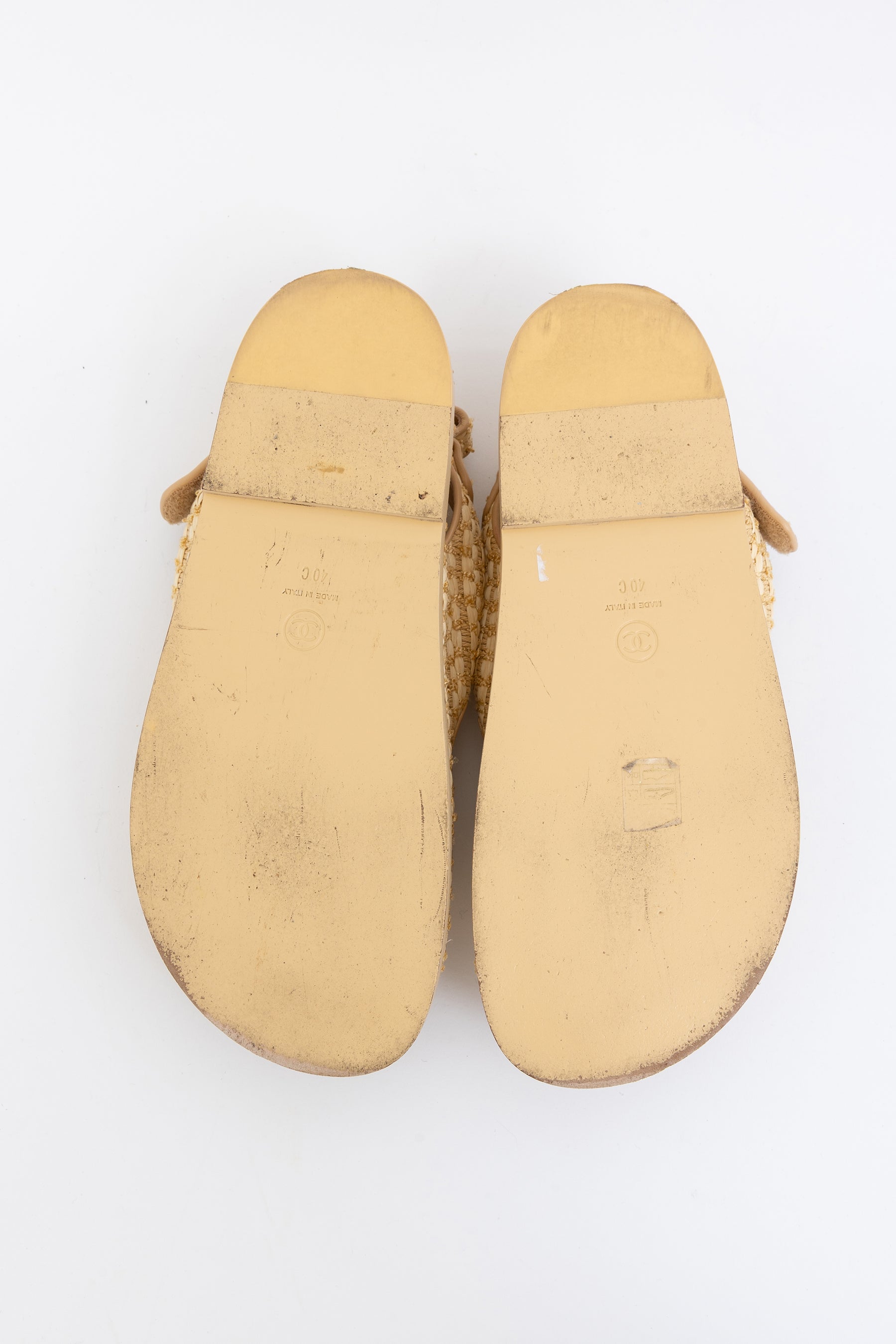 Raffia Dad Sandals