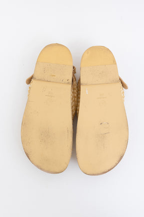 Raffia Dad Sandals