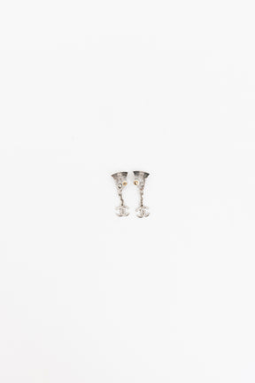 Crystal Bird Drop Earrings