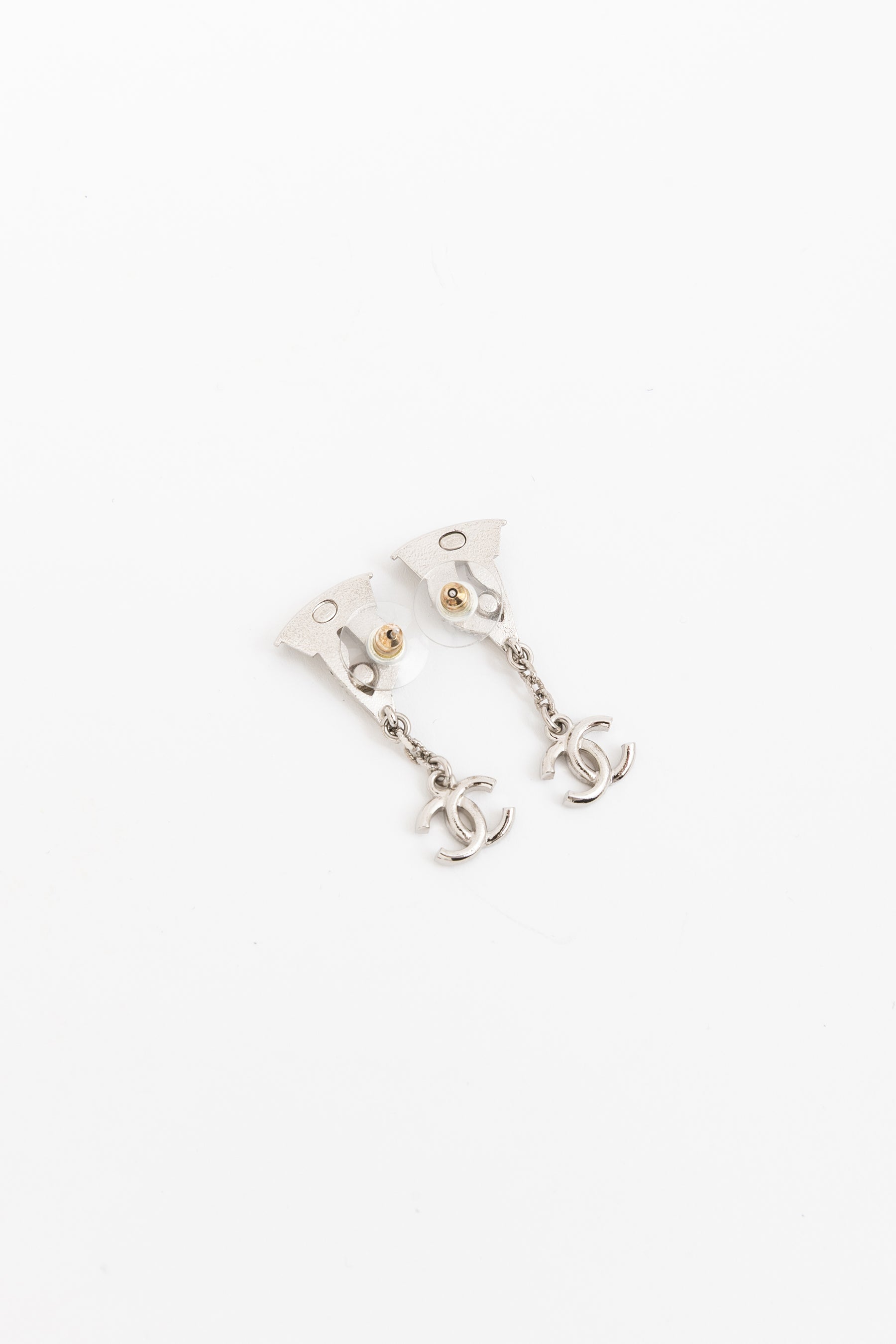 Crystal Bird Drop Earrings