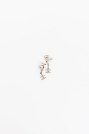Crystal Bird Drop Earrings