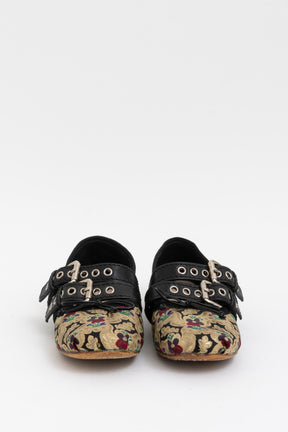 Brocade Ballet Flats