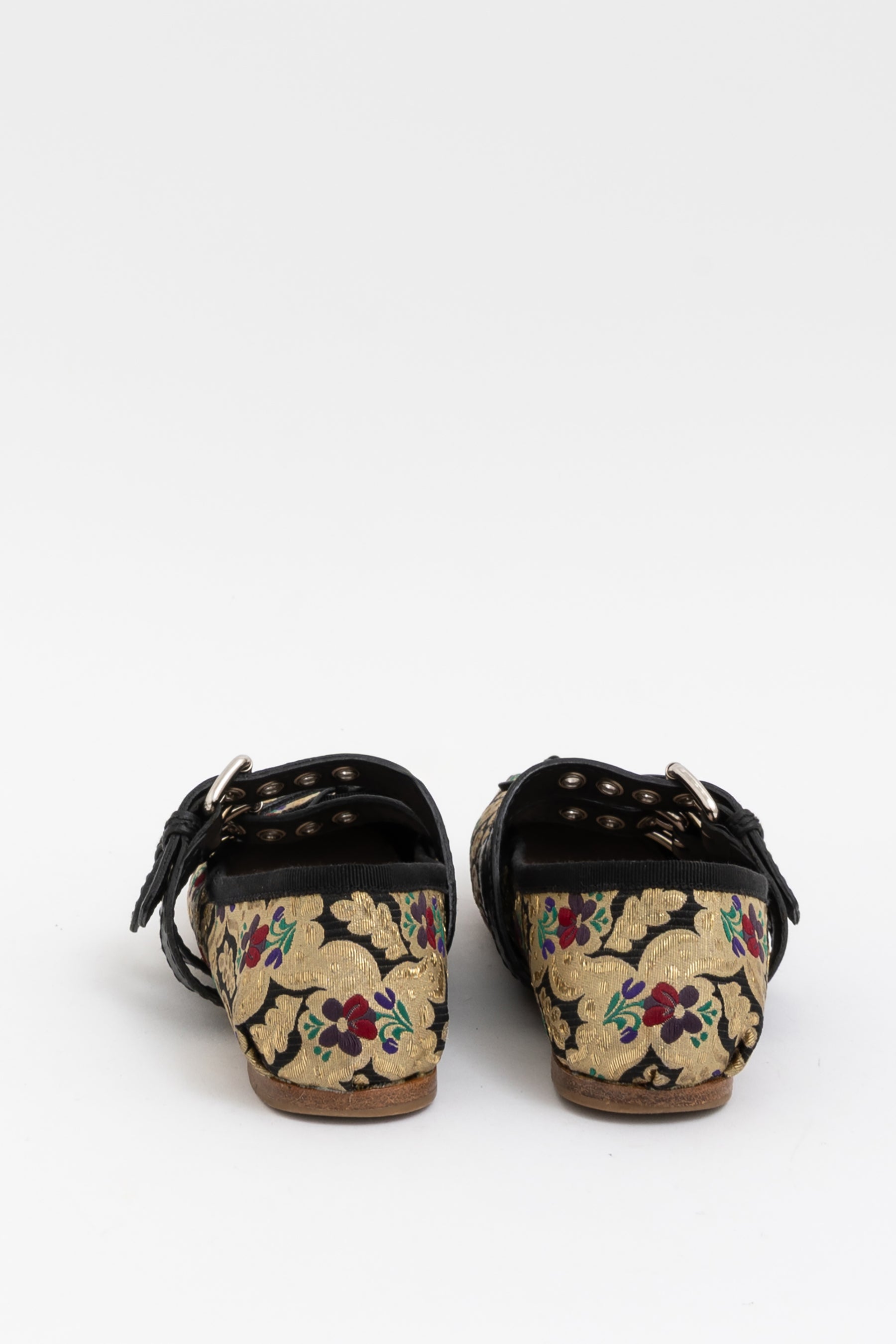 Brocade Ballet Flats