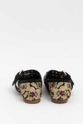 Brocade Ballet Flats