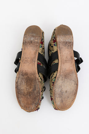 Brocade Ballet Flats
