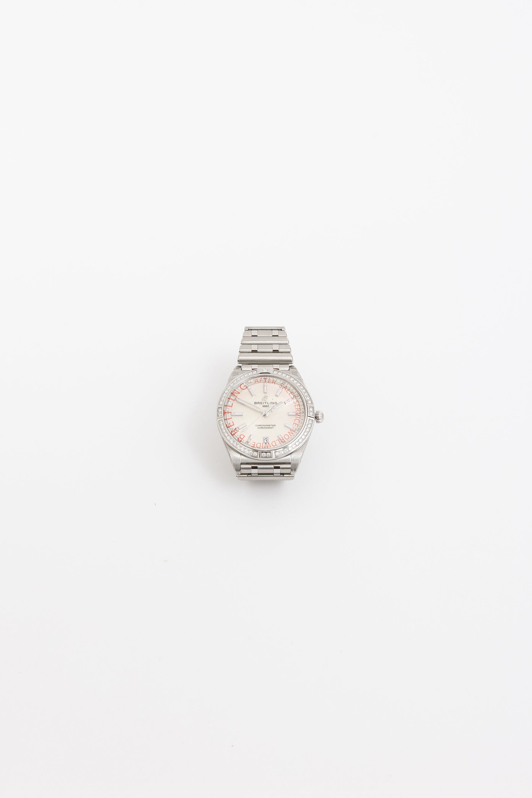 Chronomat 36 Diamond Bezel Watch