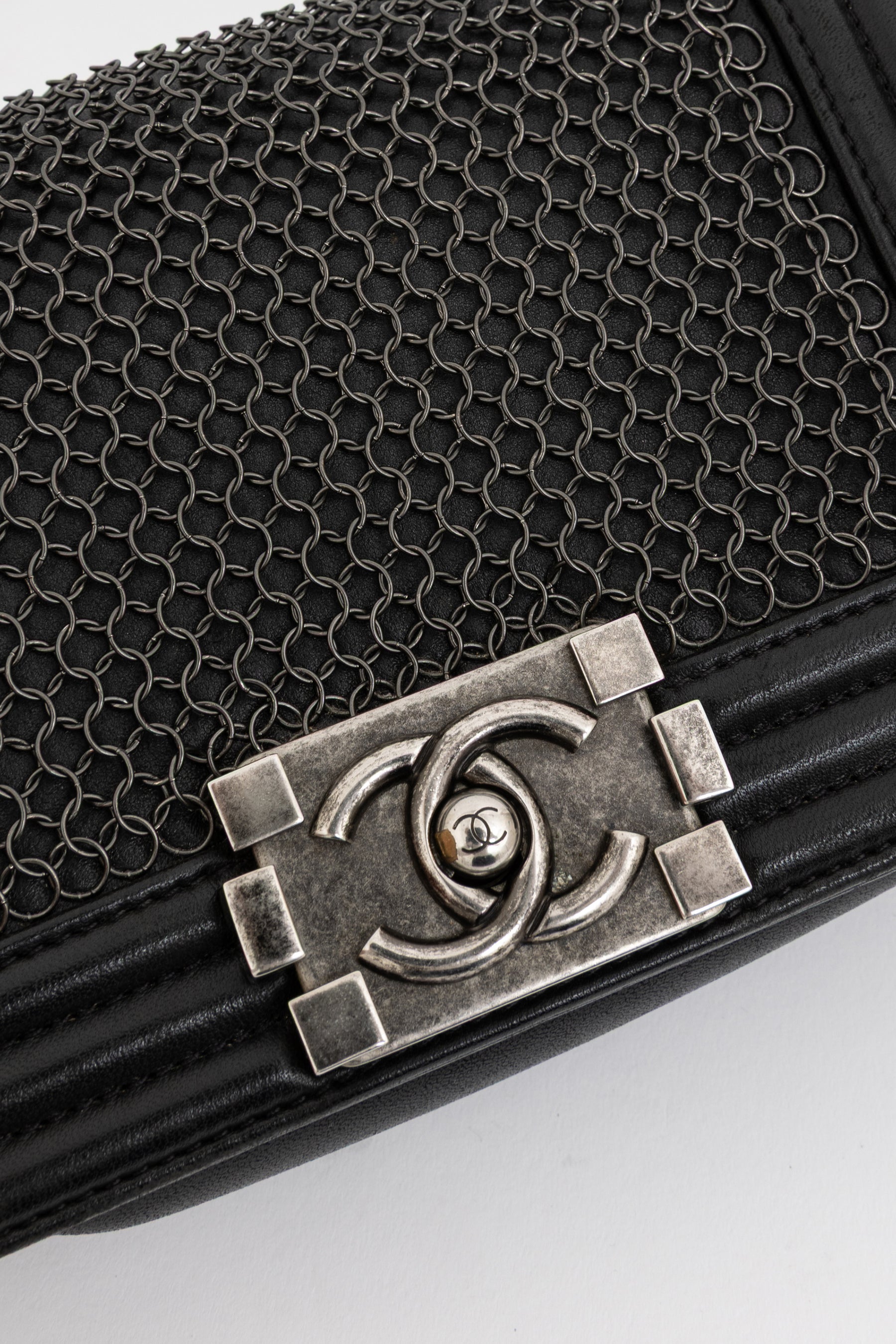 Small Paris-Edinburgh Chainmail Boy Bag