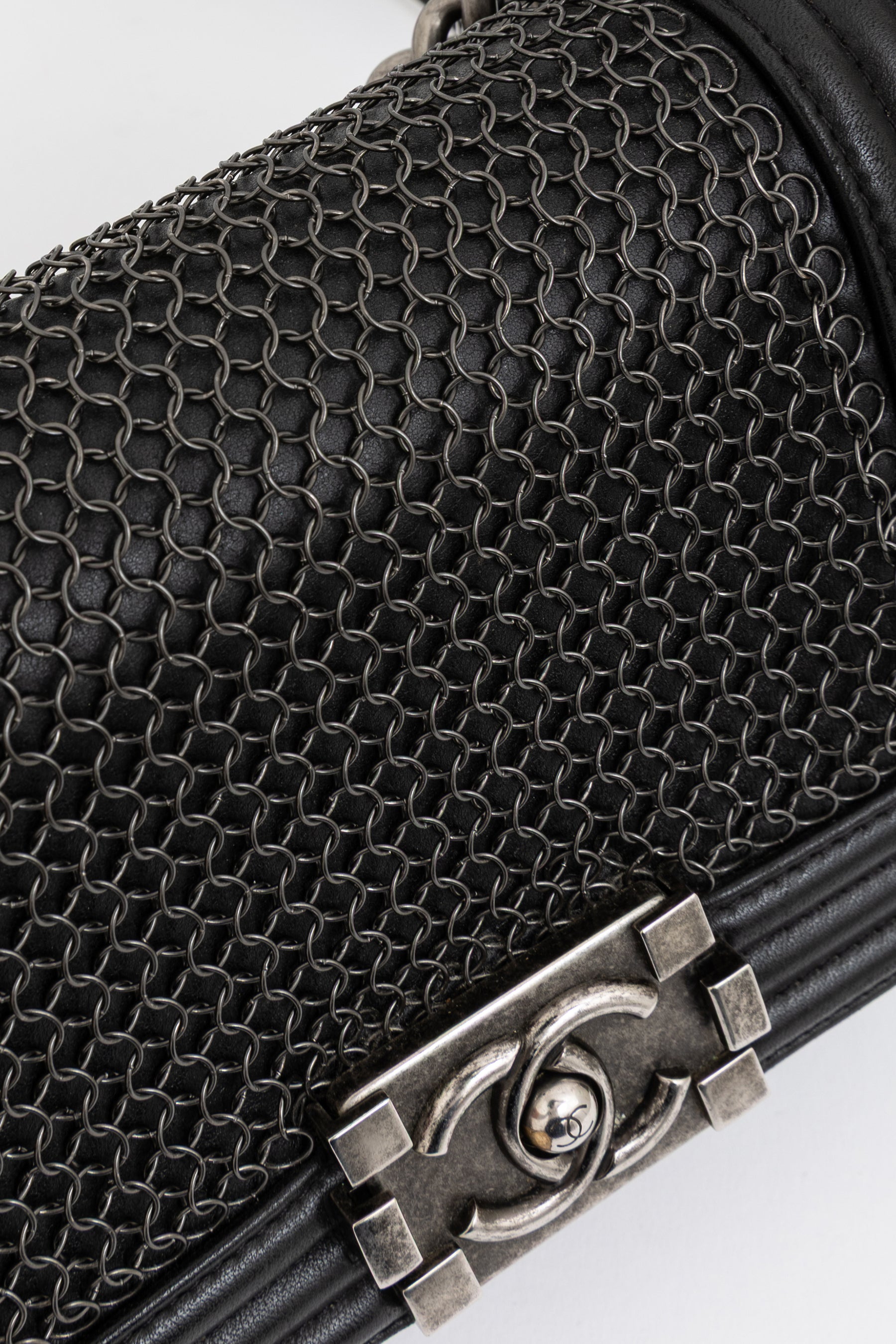 Small Paris-Edinburgh Chainmail Boy Bag