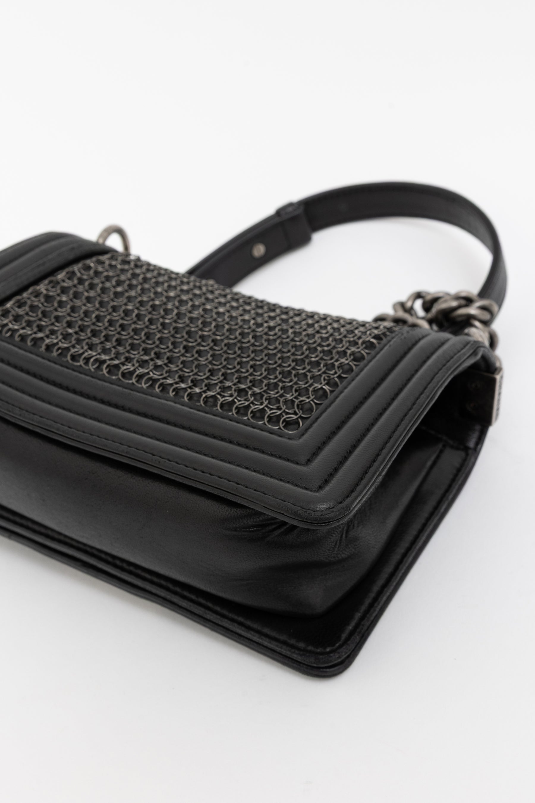 Small Paris-Edinburgh Chainmail Boy Bag