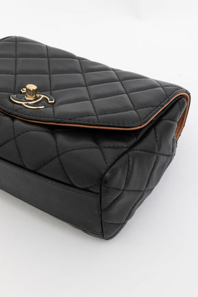 Ribbon Chain Small Flap Bag