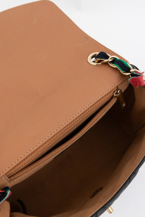 Ribbon Chain Small Flap Bag