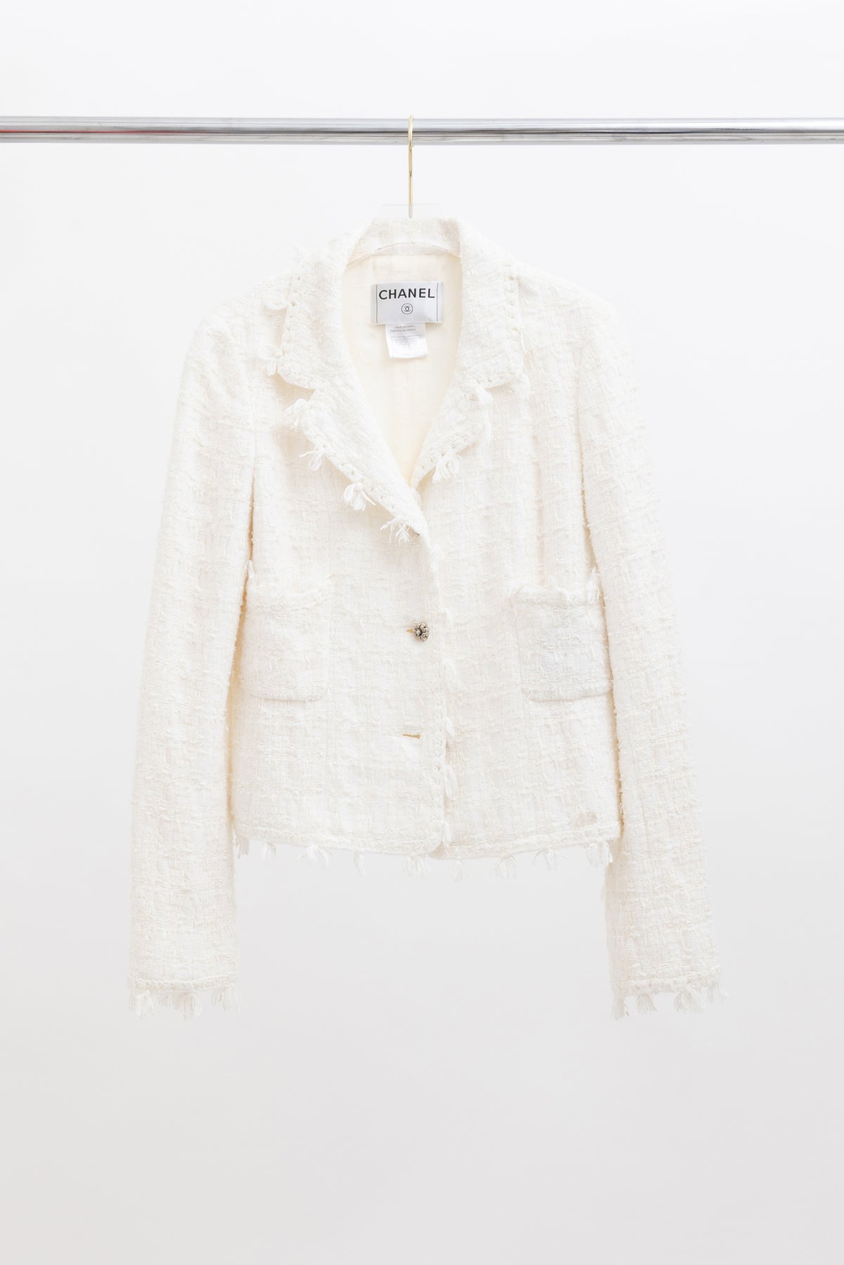 Tweed Camellia Jacket