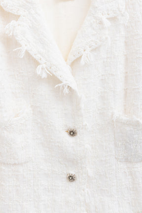 Tweed Camellia Jacket