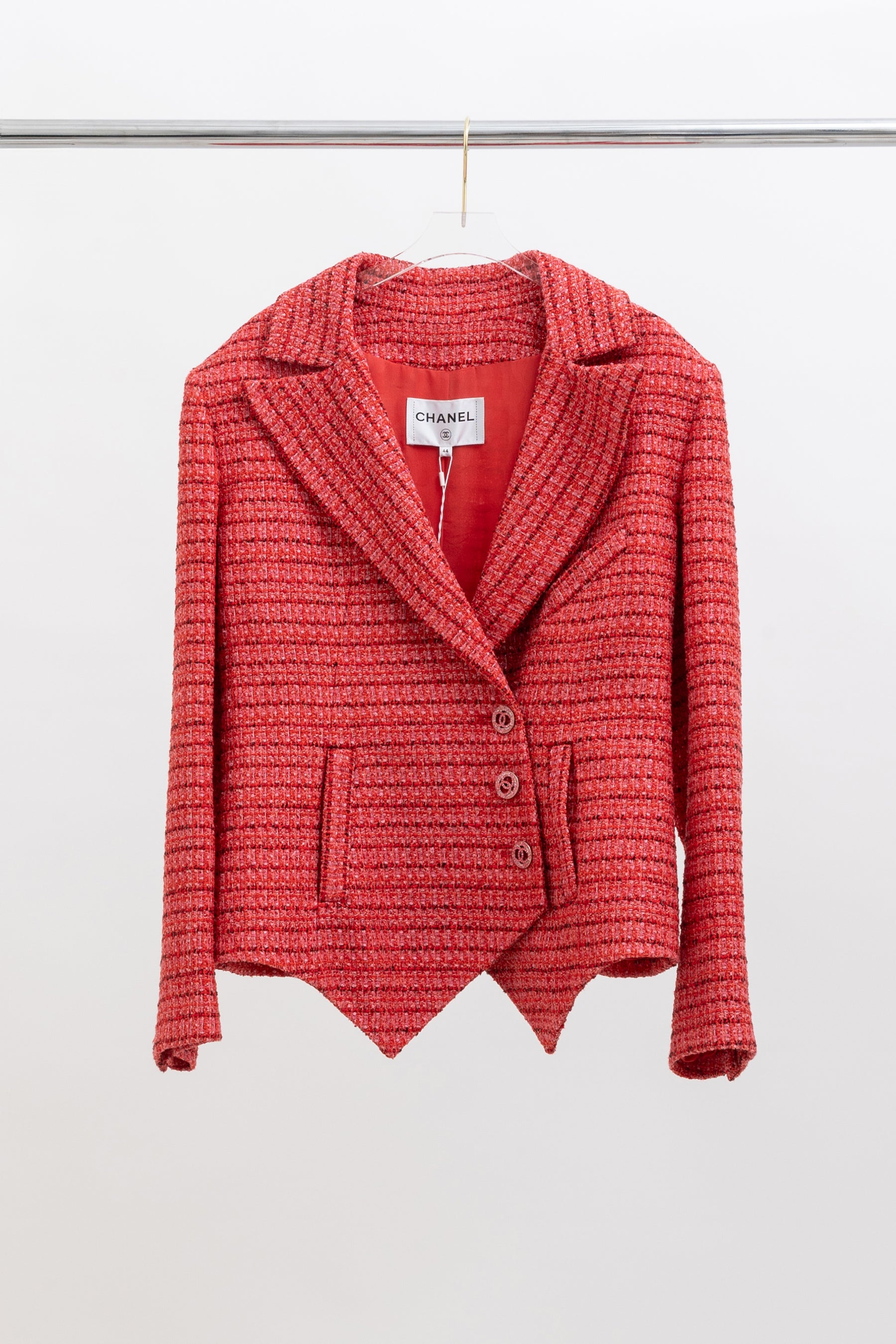 Tweed Double Breasted Blazer