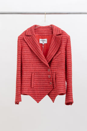 Tweed Double Breasted Blazer