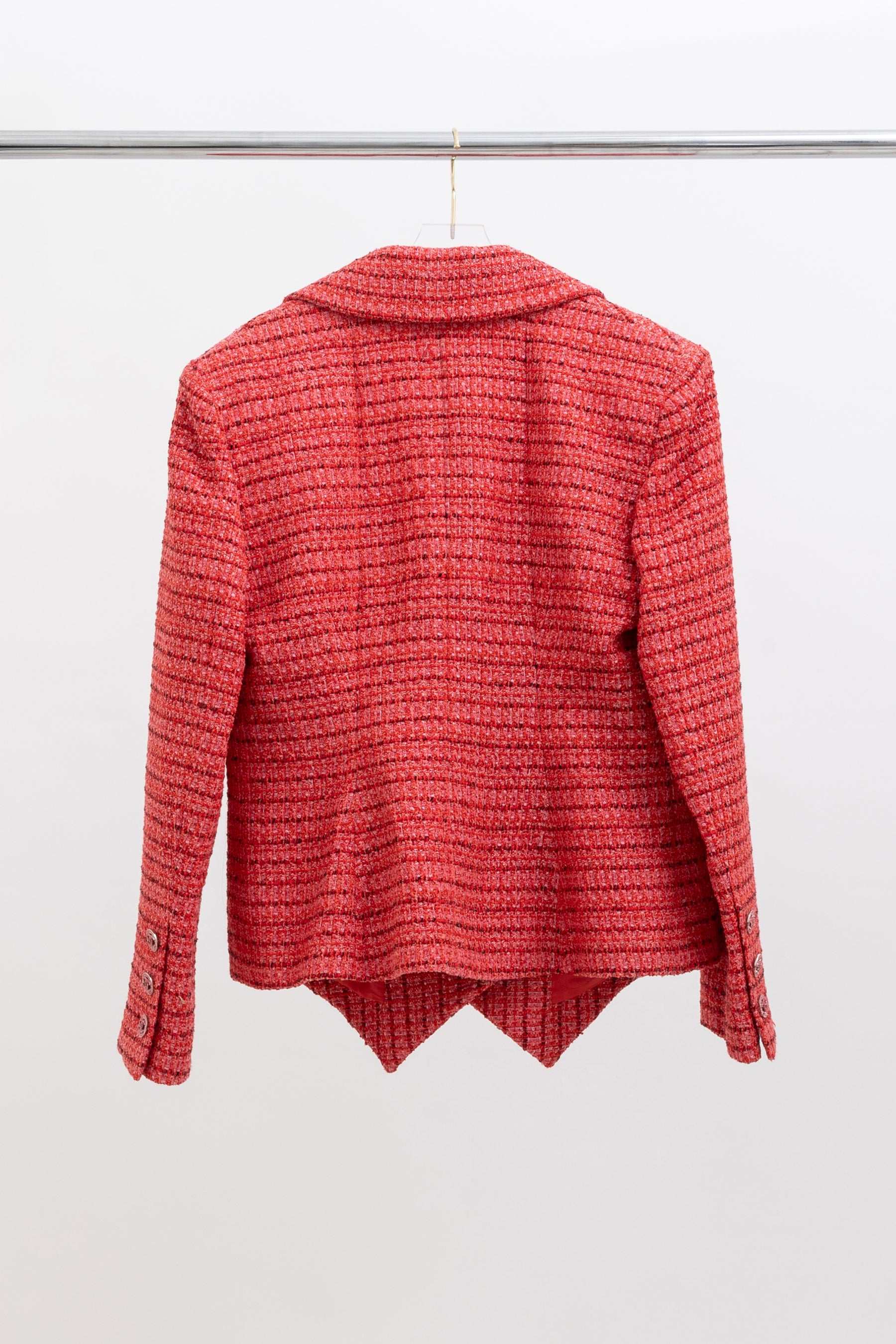 Tweed Double Breasted Blazer