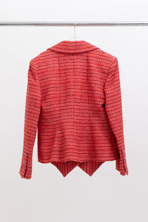 Tweed Double Breasted Blazer
