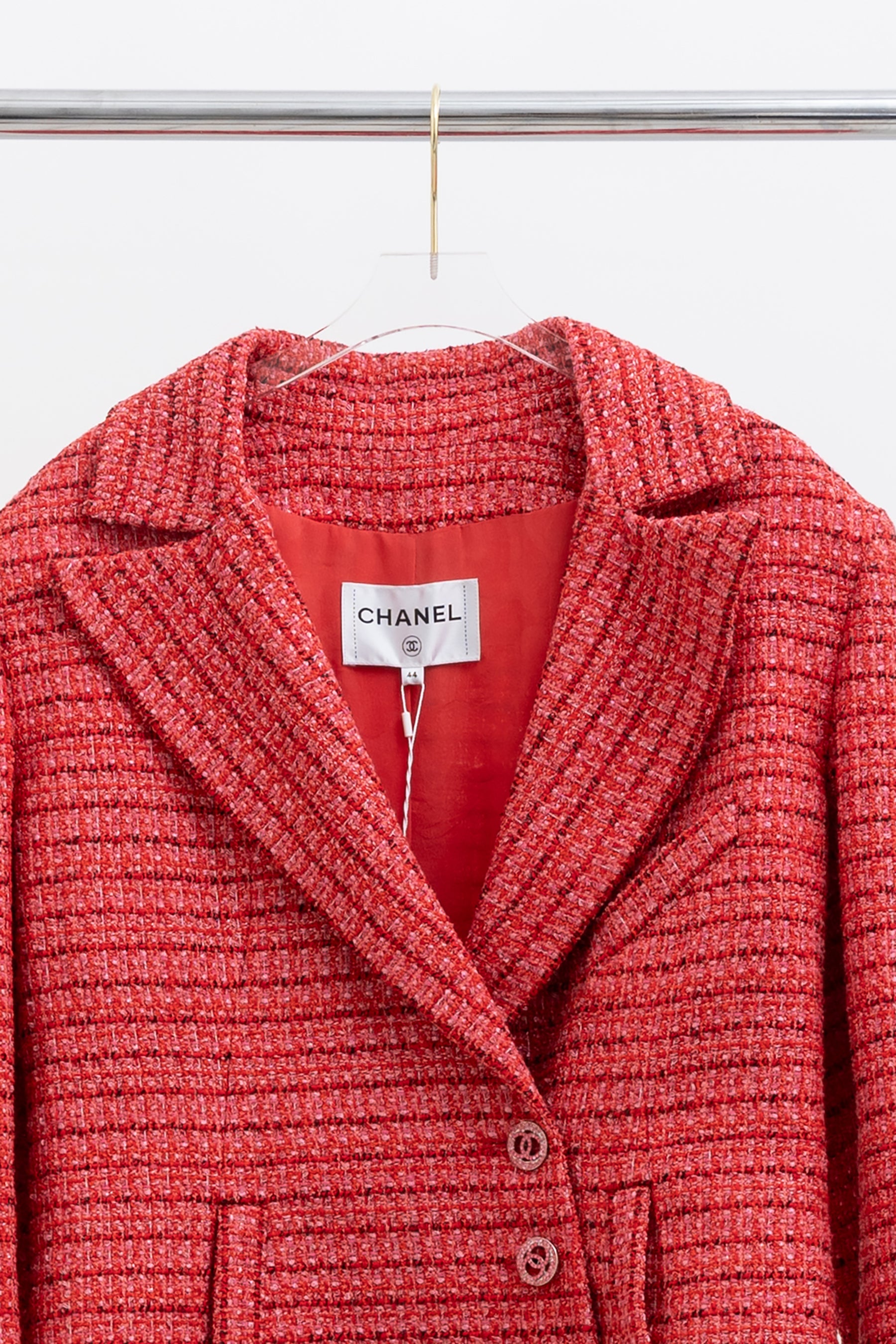 Tweed Double Breasted Blazer