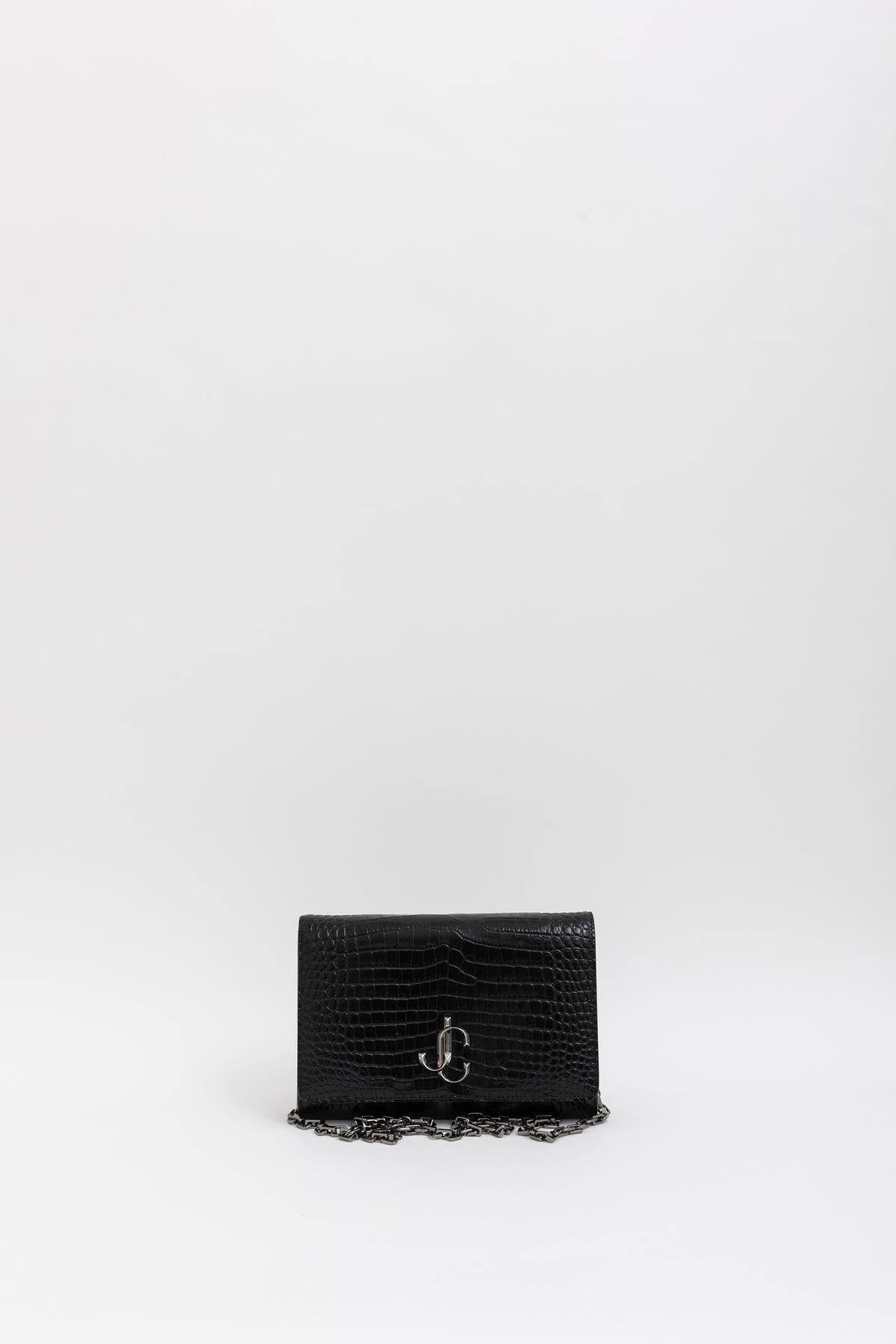 Palace Croc-Embossed Crossbody Bag