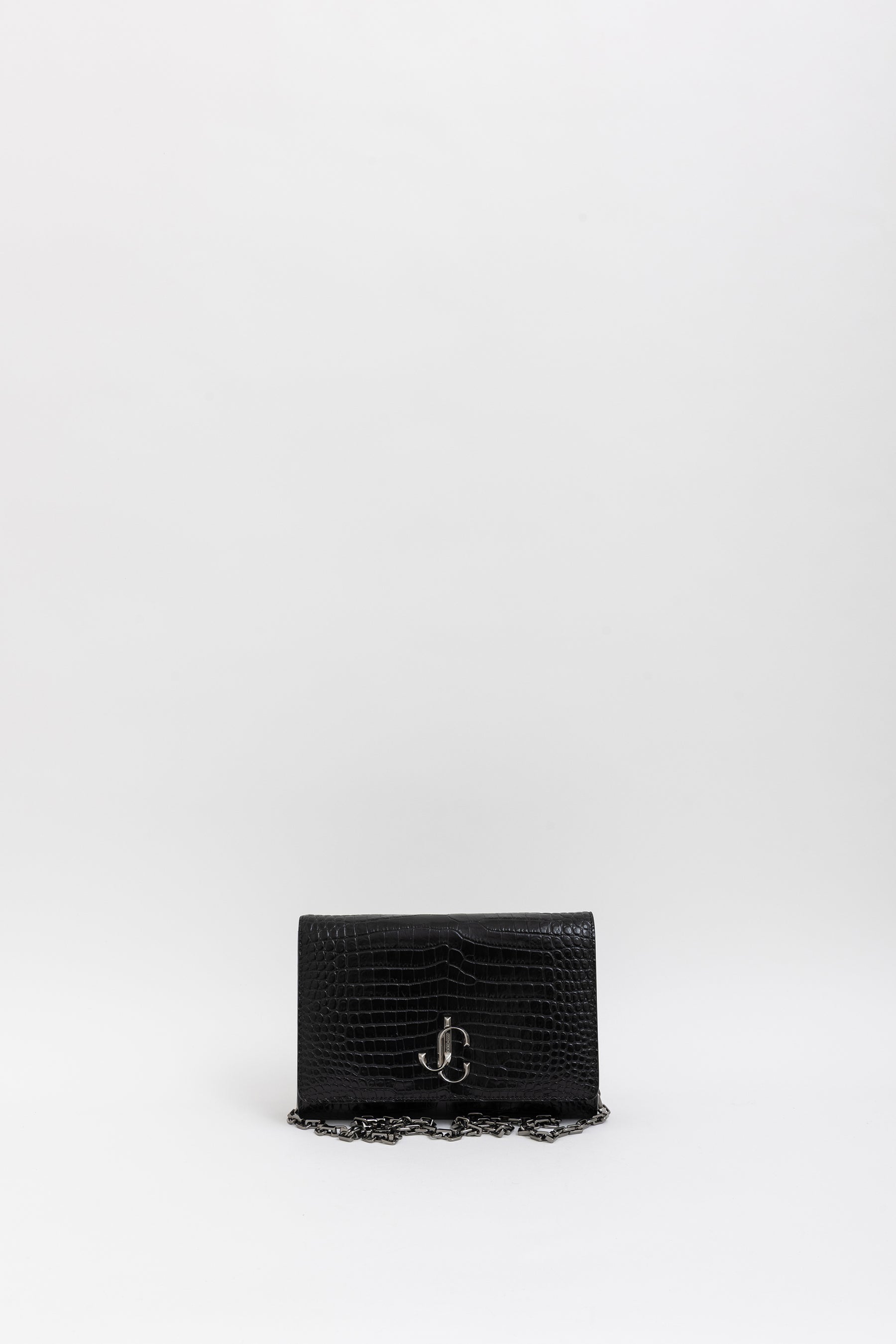 Palace Croc-Embossed Crossbody Bag