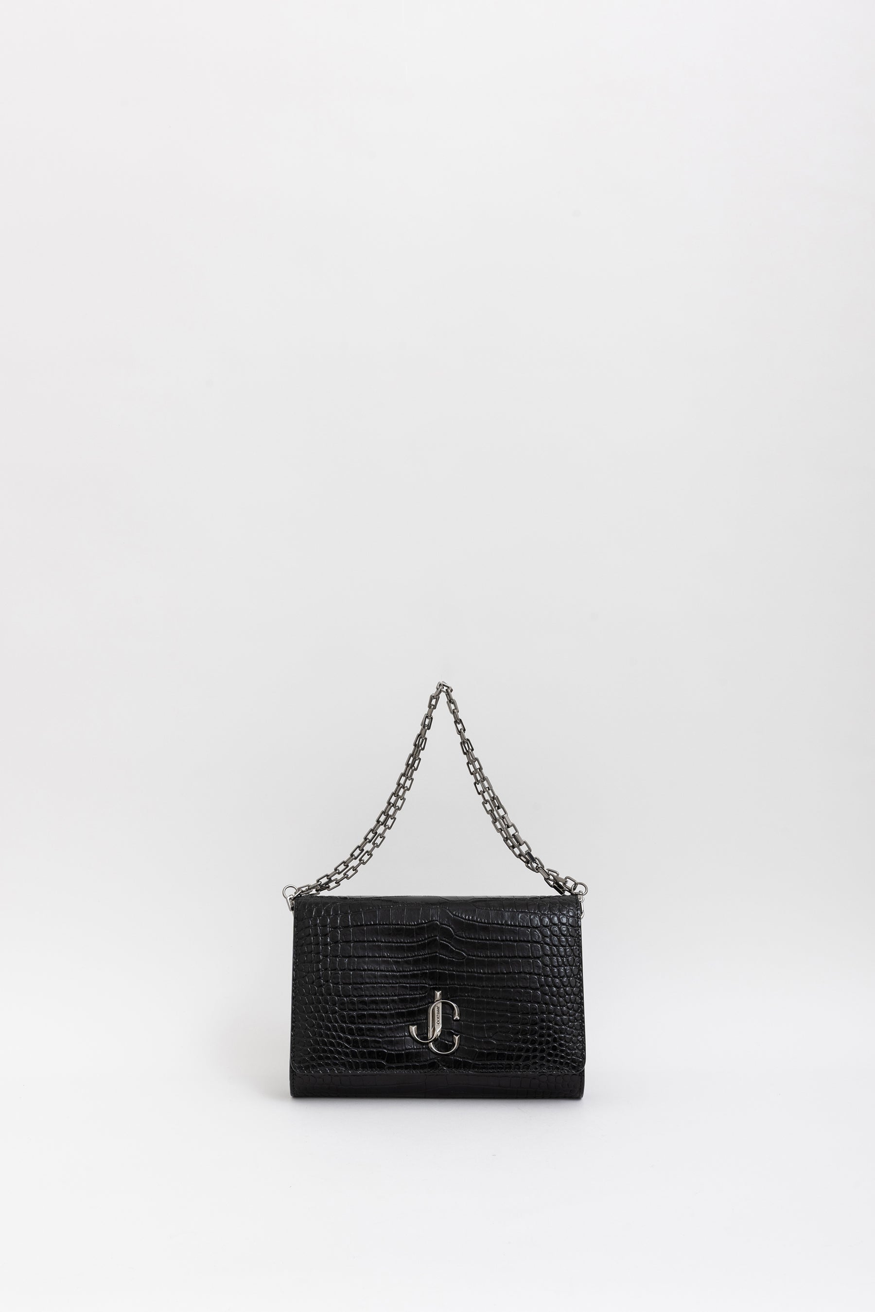 Palace Croc-Embossed Crossbody Bag