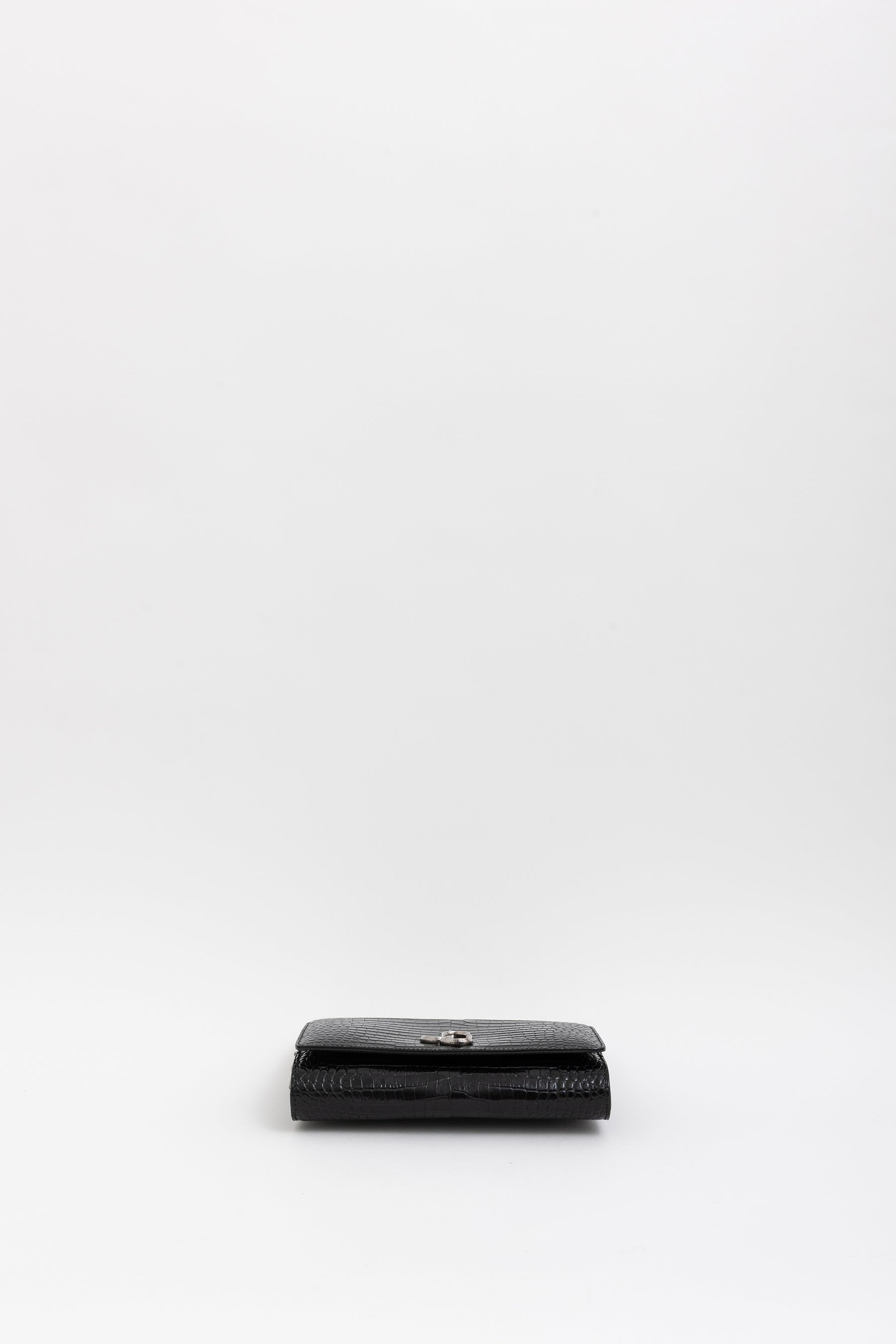 Palace Croc-Embossed Crossbody Bag