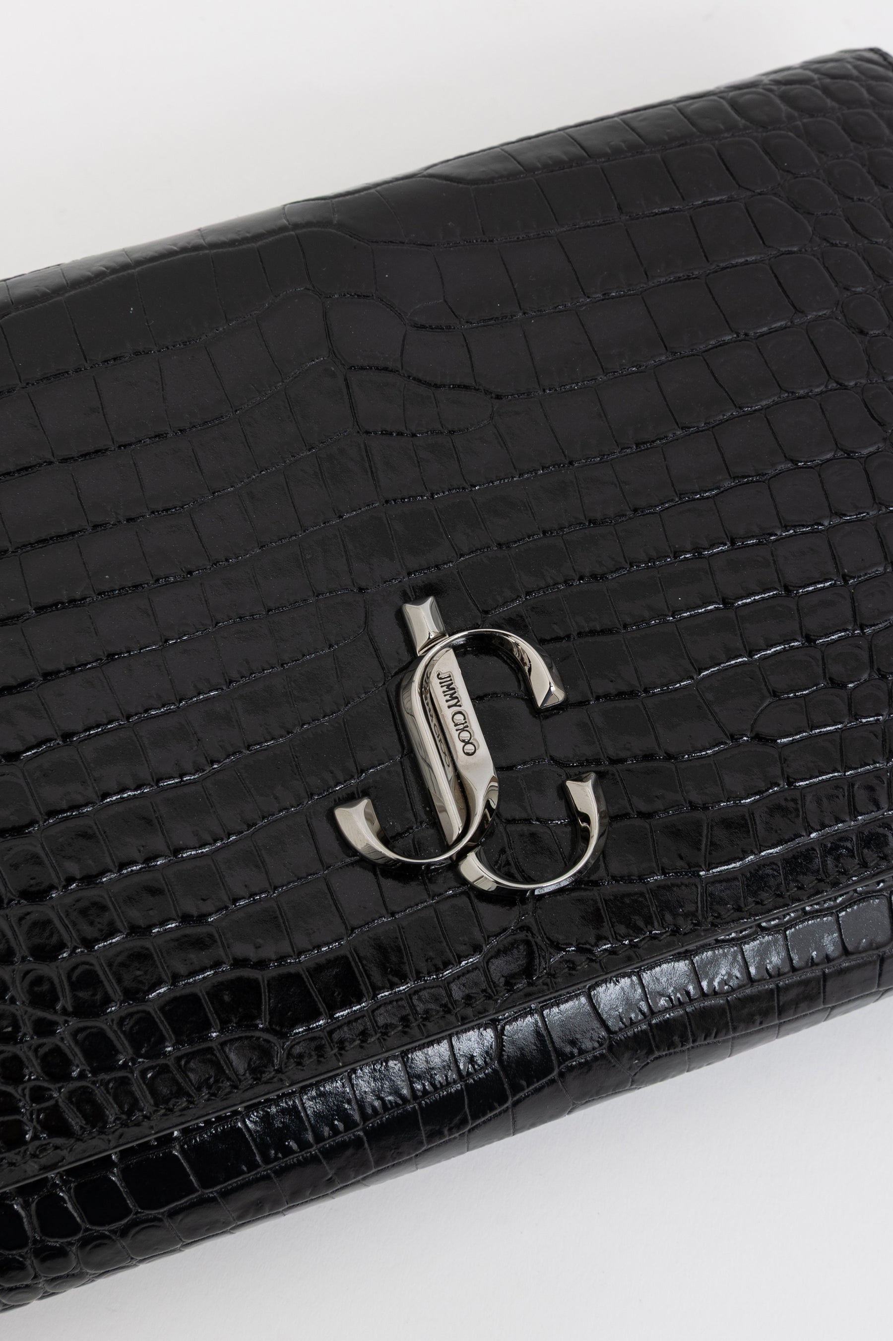 Palace Croc-Embossed Crossbody Bag