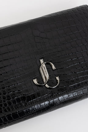 Palace Croc-Embossed Crossbody Bag