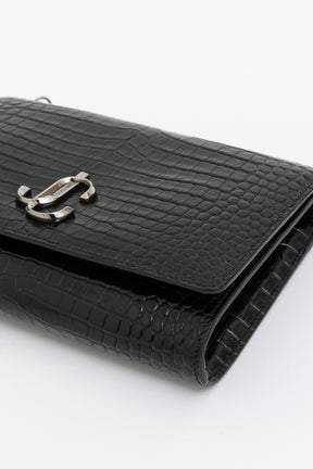 Palace Croc-Embossed Crossbody Bag