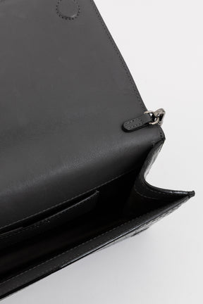 Palace Croc-Embossed Crossbody Bag