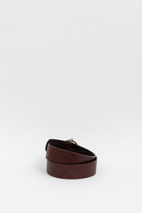 Guccissima Belt