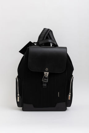 Large Never Still Canvas Flap Backpack