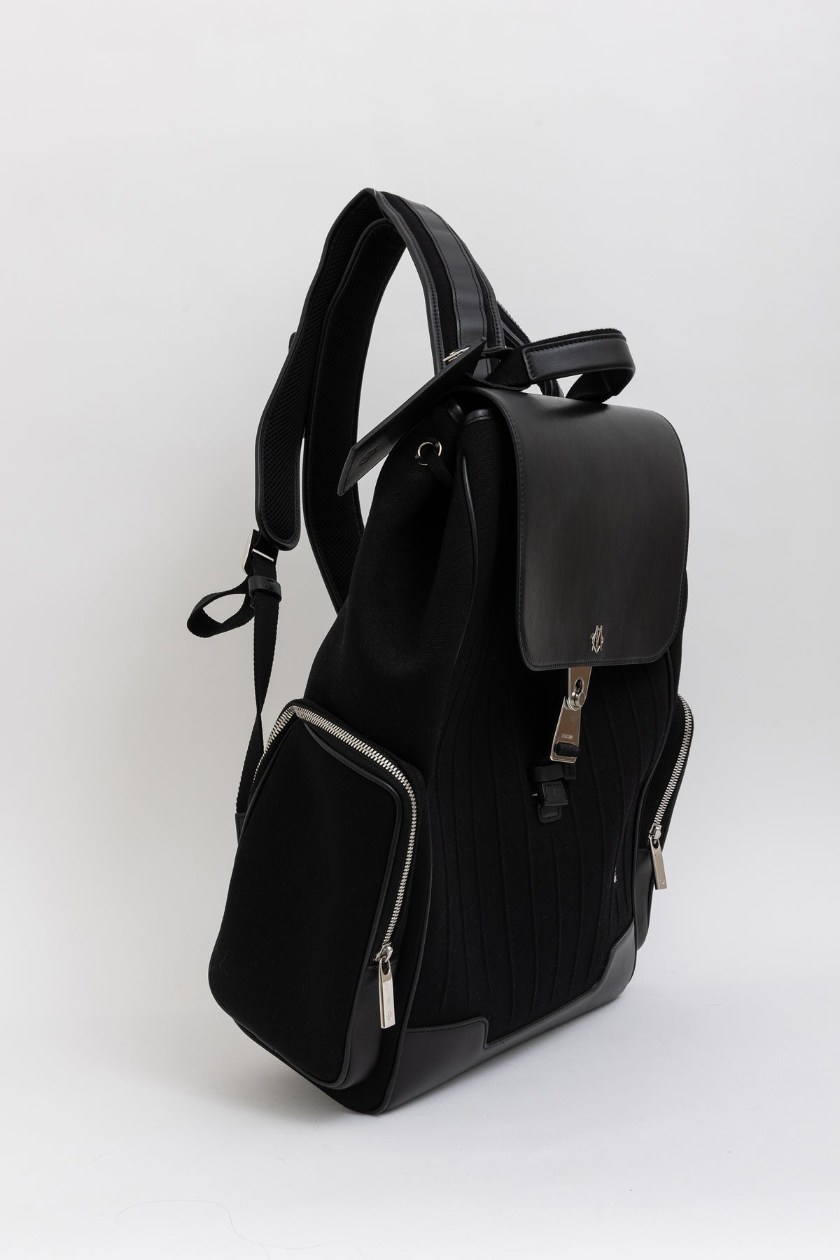 Large Never Still Canvas Flap Backpack