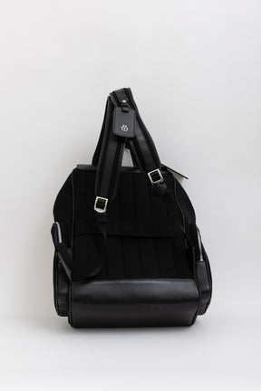 Large Never Still Canvas Flap Backpack