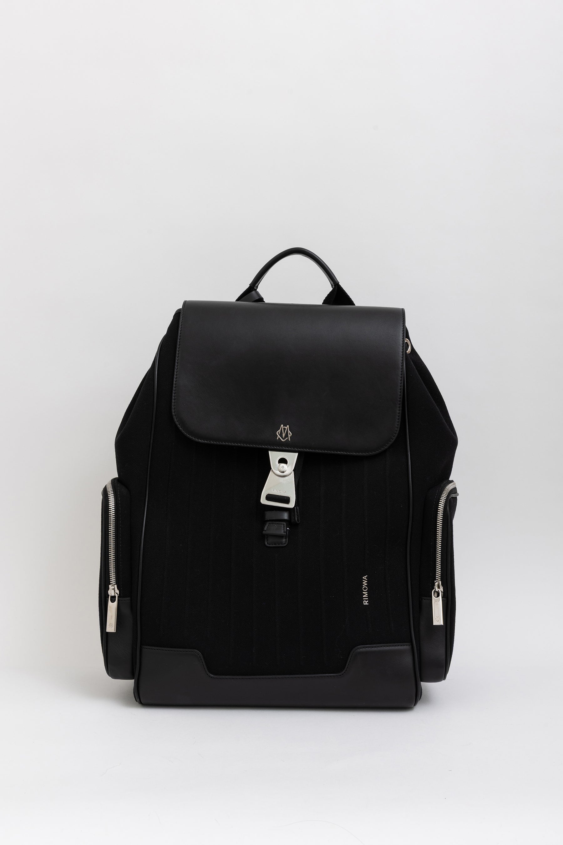 Large Never Still Canvas Flap Backpack