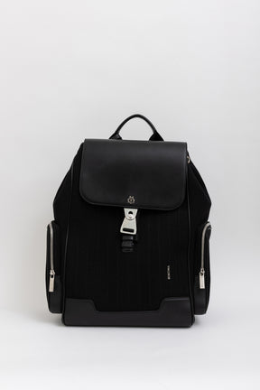 Large Never Still Canvas Flap Backpack
