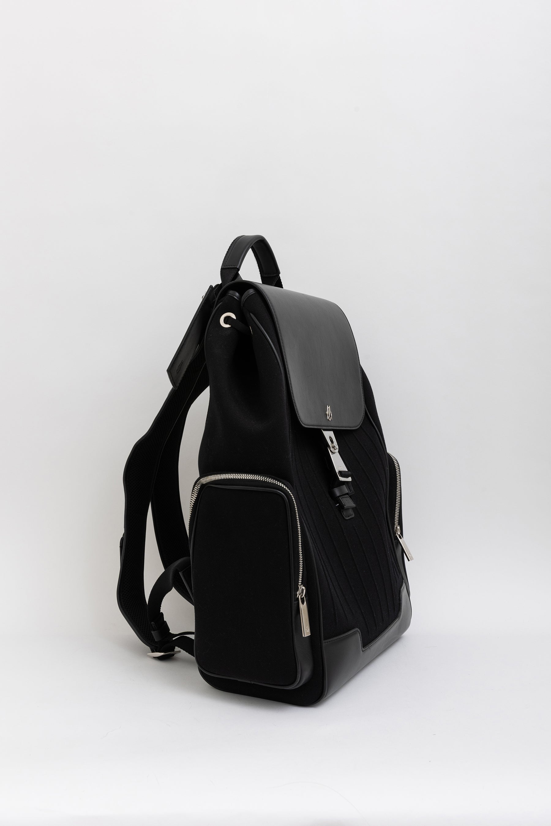 Large Never Still Canvas Flap Backpack