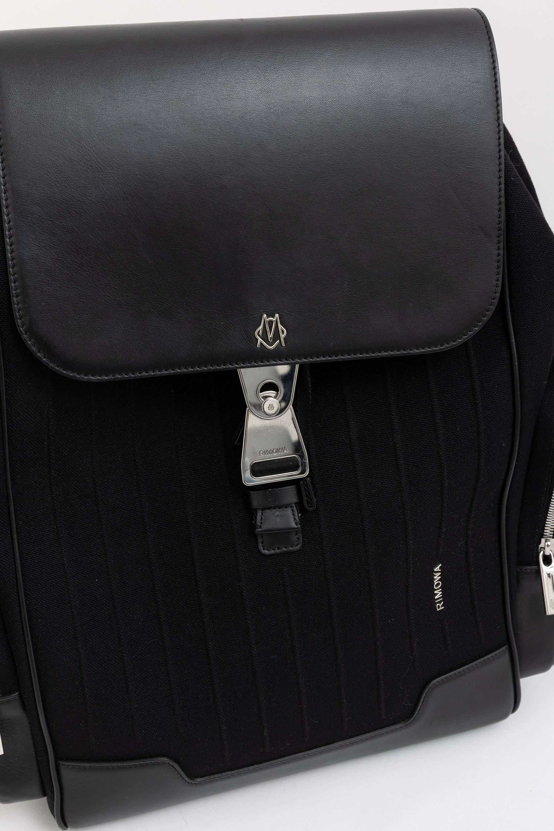 Large Never Still Canvas Flap Backpack