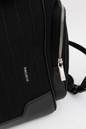 Large Never Still Canvas Flap Backpack