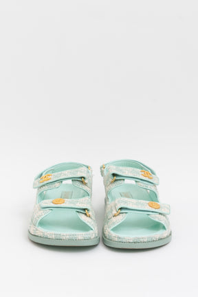 Tweed Dad Sandals
